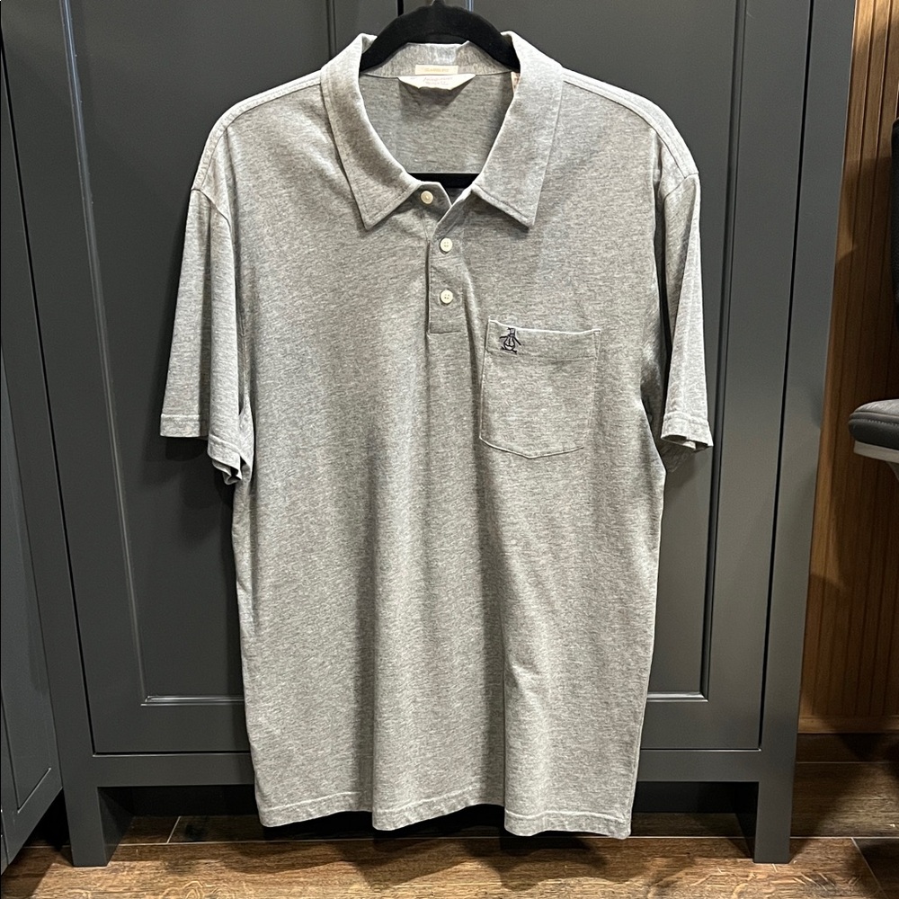 Original Penguin Light Gray Polo Shirt